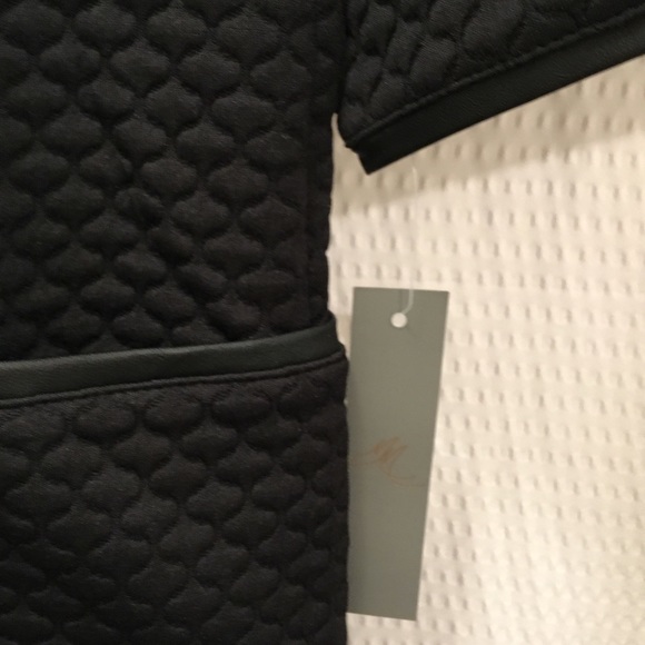 Melissa McCarthy Black Quilted Tunic Dress, M - Picture 7 of 12